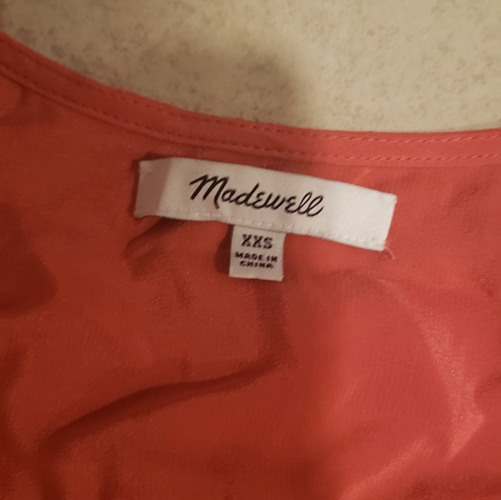 SOLD Madewell wrap top - Picture 4 of 5
